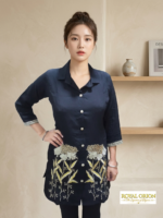 The Midnight Bloom Crepe Set - Image 2