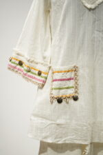 Ivory Shell-Detail Premium Cotton Co-ord Set - Image 4