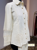 The Ivory Artisan Cotton Co-ord Set - Image 4