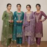 Crunchy Tissue Unstitched Suit Set