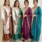 The Royal Fandy Silk Kalidar Plazo Set